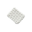 © Yuliia - Close up of white knitted fabric swatch