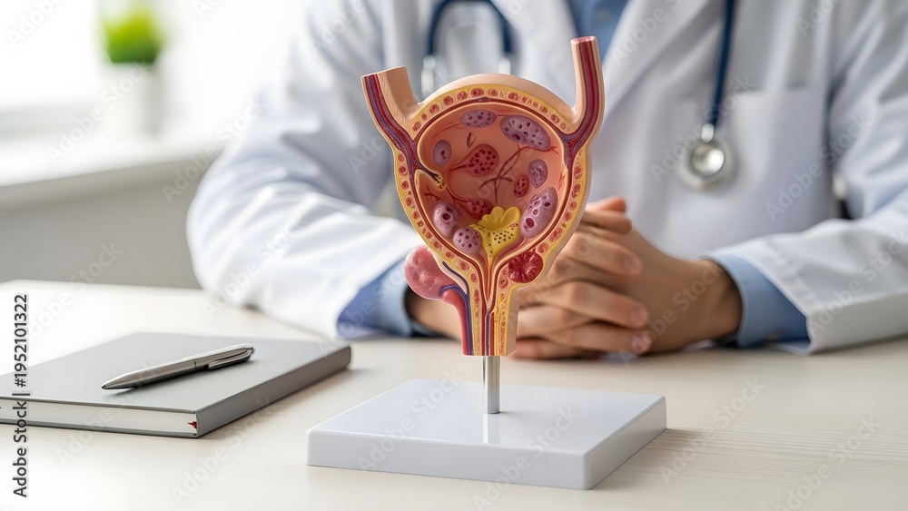 Bladder Cancer Awareness Month Anatomical Model of the Human Urinary ...