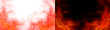© rehena - PNG image of Intense fiery energy flow abstract texture with glowing red and orange filaments on transparent background