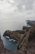 © Cavan Images - Rugged volcanic cliffs meeting the Atlantic