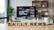© Alexandr Peers - Daily news media coverage and breaking headline reporting for current events public affairs and world updates, journalism content for press publication, newsroom research and information flow