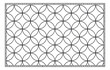 © iVGraphic - Geometric line art pattern set featuring overlapping circles for decoration and backgrounds