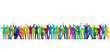 © xyz+ - sagome, silhouette, gruppo di persone, felici, gioia, felicità, persone, gente felice, buon umore