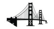 © Meem - Golden gate bridge silhouette iconic san francisco landmark