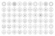 © MDArif - Floral Icon Set Simple Line Art Vector Illustration