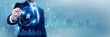 © Shevon - Quality analyst using a pen while analyzing data Quality Assurance and testing processes, product inspection, software validation, performance monitoring, standards compliance, operational excellence