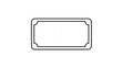 © Doni - Simple Rectangular Frame with Cut Corners.
