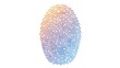 © Abdul - A colorful fingerprint on a transparent background for identification purposes