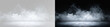 © Alehandro - Dense ground fog and mist creeping on floor for atmospheric design on transparent background
