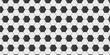 © ibra - Football seamless pattern. Ball texture background. Flat style. Repeating ball pattern. Soccer ball pattern.  Vector illustration.