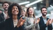 © sup - People applauding with transparent background
