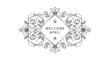 © Sengku - elegant april welcome floral wreath illustration vector design