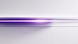 © Akanei - wavelength. Single intense beam of ultraviolet light on a pure white background, conceptual. STEM education sheets, lab safety posters, designed for STEM education and laboratory safety posters.