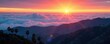 © Montip - Low clouds obscure Hollywood Hills at sunrise, grey, world, blue