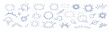 © Ira - Comic boom burst, explosive motion line elements, speed effect, explosive smoke, cartoon vector icon set, hand drawn dynamic action elements on transparent background