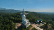 © Narong Niemhom - Wat Phra That Pu Jae is a historic mountain temple in Rong Kwang District, Phrae, recognized as a national archaeological site. The ancient square pagoda enshrines a sacred Buddhist relic