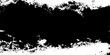 © MdKefaitUllah - Abstract grunge background featuring a black ink splat design with a floral silhouette border and paint spray texture in a vector illustration pattern