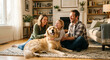 © mirki - family with dog