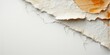 © antishock - Torn paper texture, white background, dark edges. Layers reveal aged, stained fragments. Simple composition, dramatic contrast.