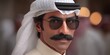 © NovaVision - Middle Eastern man with traditional attire and aviator sunglasses looking confidently forward