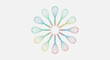 © Ardan - Whimsical whisk kaleidoscope of kitchen tools in pastel hues offering cooking creativity