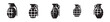 © Jefri Syahputra BKL - grenade vector with silhouette style