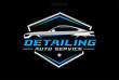 © Locho99 - Auto vector graphic of auto detailing service logo design illustration automobile