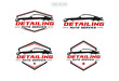 © Locho99 - Set of auto detailing car logo design illustration automobile