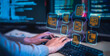 © weedezign - user use agentic ai and artificial intelligence systems drive automation in workflow, where ai agents act as assistant to handle data, operate software, and support business management tasks