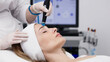 © wedmoments.stock - Hydrafacial skincare procedure in beauty salon. Deep cleansing and moisturizing treatment.