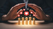 © Zain khan - Building Community Support with Digital Hearts and Social Media Engagement
