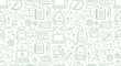 © Fajar - Seamless pattern of school supplies and education elements vector illustration