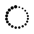 © Nataliia - Circular loading indicator with grey bars rotating