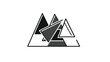 © Ripon - Overlapping triangles representing mountain peaks, multi-layered growth, diverse goals, and complex business success strategies.