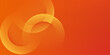 © Marsub - Colorful orange circle pattern 3D background gradient with soft pastel color design. Abstract template and modern stylish texture background.