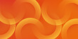 © Marsub - Colorful orange circle pattern 3D background gradient with soft pastel color design. Abstract template and modern. eps 10