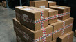© praewpailyn - Delayed shipment parcel supply chain logistics disruption warehouse delay delivery problem shipping risk cardboard box freight industrial storage area transportation courier barcode label package