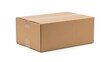 © Jarin - A brown cardboard box on a white background