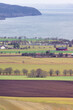 © a40757se - High angle view of houses and trees on field in Granna - Sweden