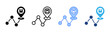 © oka - Value Track icon set multiple style collection