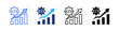 © Kholifah rokhman - Incremental Development Multi Style Icon Set Vector