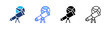 © Kholifah rokhman - Discover Multi Style Icon Set Vector