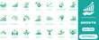© Sweet - Growth editable solid icon set. Collection for success, skill, mission, graph, target, achievement, risk,improvement,grow,increase,chart,gain and more perfect vector icons.