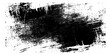 © Black art - An abstract grunge black background featuring a vintage ink splat design with a rough textured paint border and dirty splatter elements on an old paper vector illustration