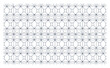 © Shekhar.b2d - Geometric pattern with dark blue lines on white background abstract border.