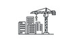 © Cepit - Construction site with buildings and a crane, representing urban development and progress.
