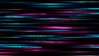 © saicle - Dark grunge hi-tech background with blue pink shiny stripes
