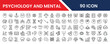 © Faisal - Psychology and Mental Health Icon Set Collection 90 Icons
