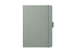 © shofique - A closed sage green notebook with a elastic closure