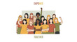 © Empik - Diverse group of women standing together empowered and united.